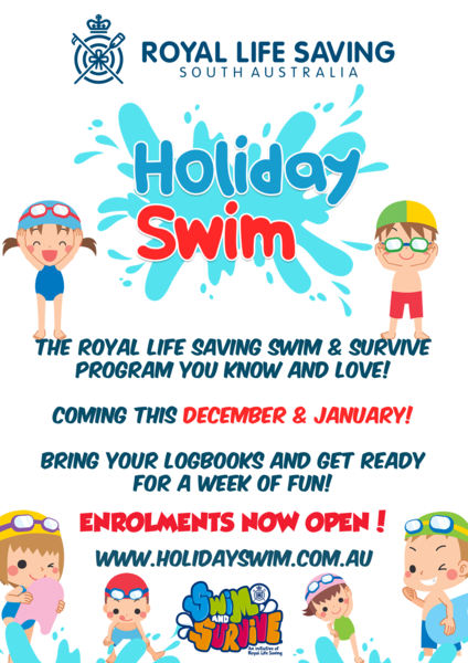 Holiday Swim Flyer