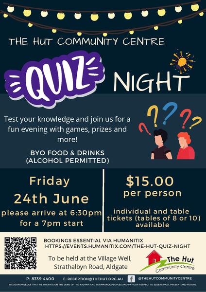 The Hut Quiz Night