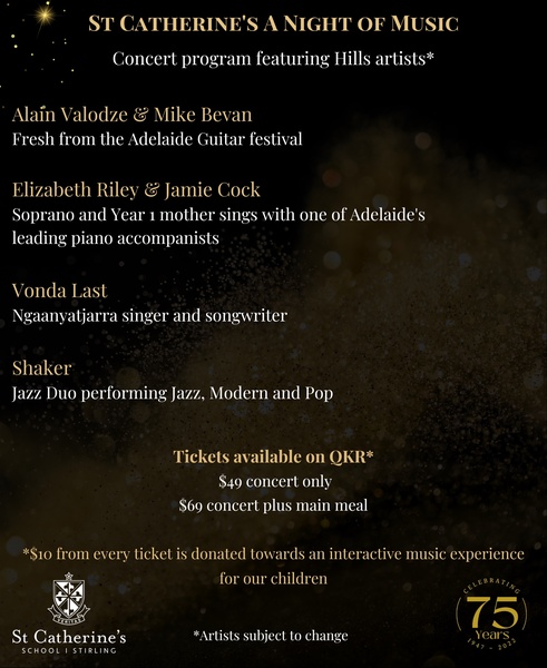 2. A Night of Music - Artists